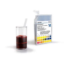 pH-indicator strips pH 2.0 - 9.0 for pH measurements in turbid solutions (suspensi